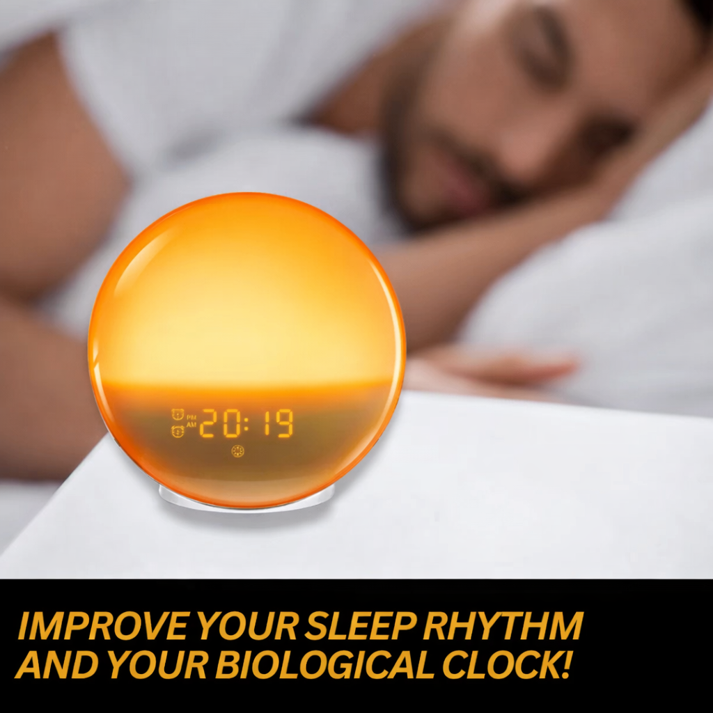 Sunrise & Sunset Wake-Up Light Alarm Clock