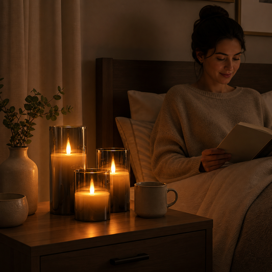 LumiGlow LED Candle Set