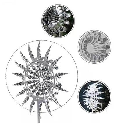 Stainless Steel Wind Spinner Spiral