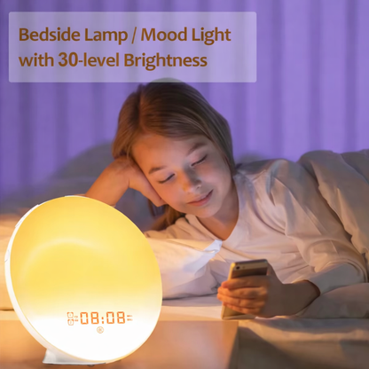 Sunrise & Sunset Wake-Up Light Alarm Clock