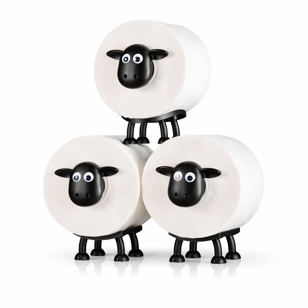 Metal Sheep Toilet Roll Holder