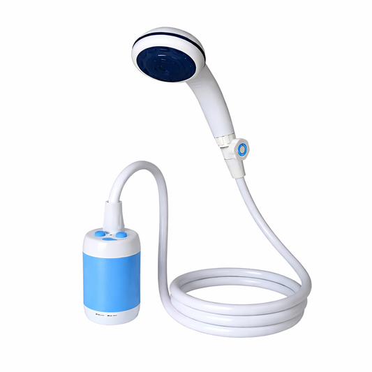 Portable Rechargeable Outdoor Shower with Submersible Pump & Shower Head