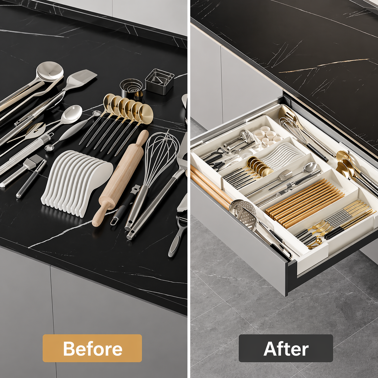 FlexiDrawer Organizer