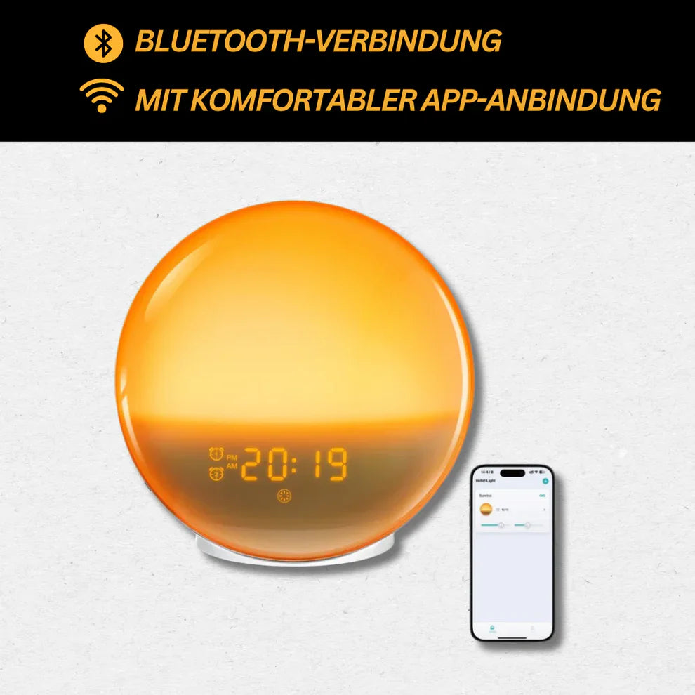 Sunrise & Sunset Wake-Up Light Alarm Clock