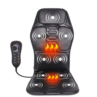 Heated Massage Seat Cushion with Remote Control